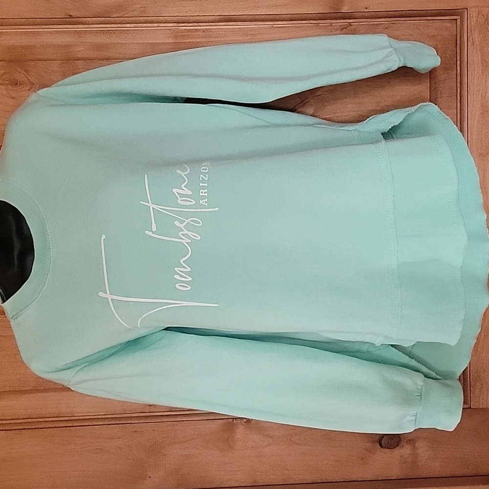Arizona Script Crewneck Sweatshirt - Mint Green